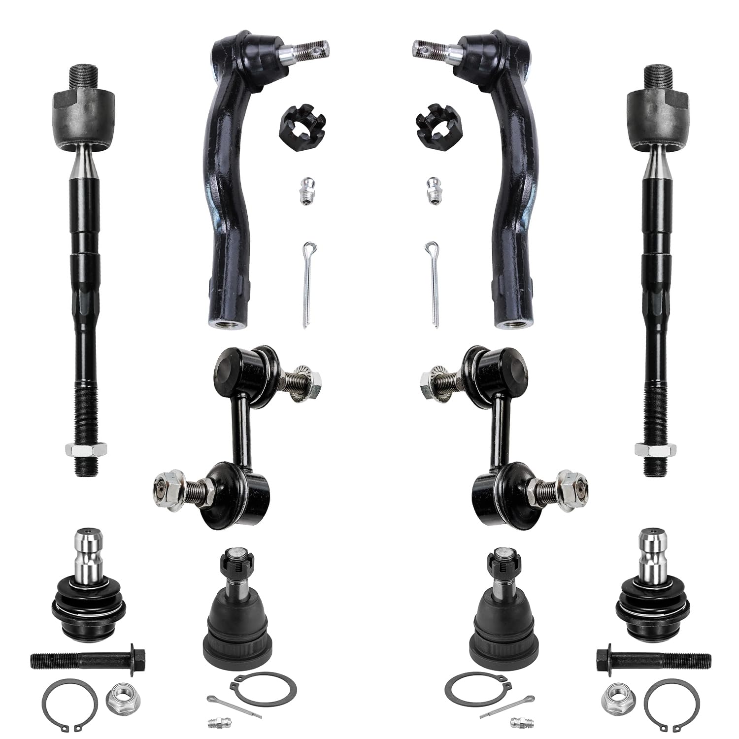 Amazon.com: Detroit Axle - 10pc Front Suspension Kit for 2004-2015